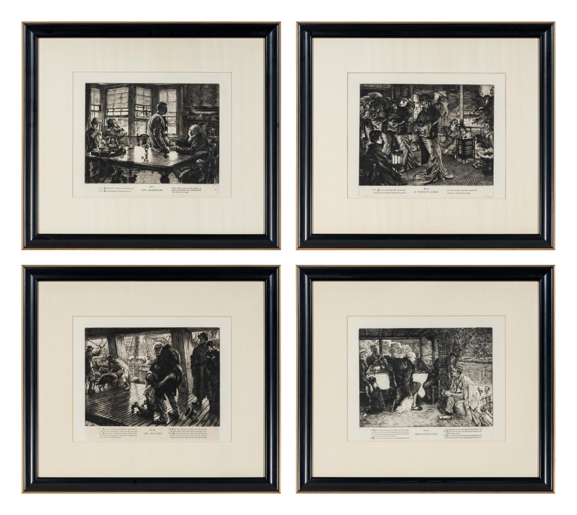 L’enfant prodigue (Suite of Five) , 1882