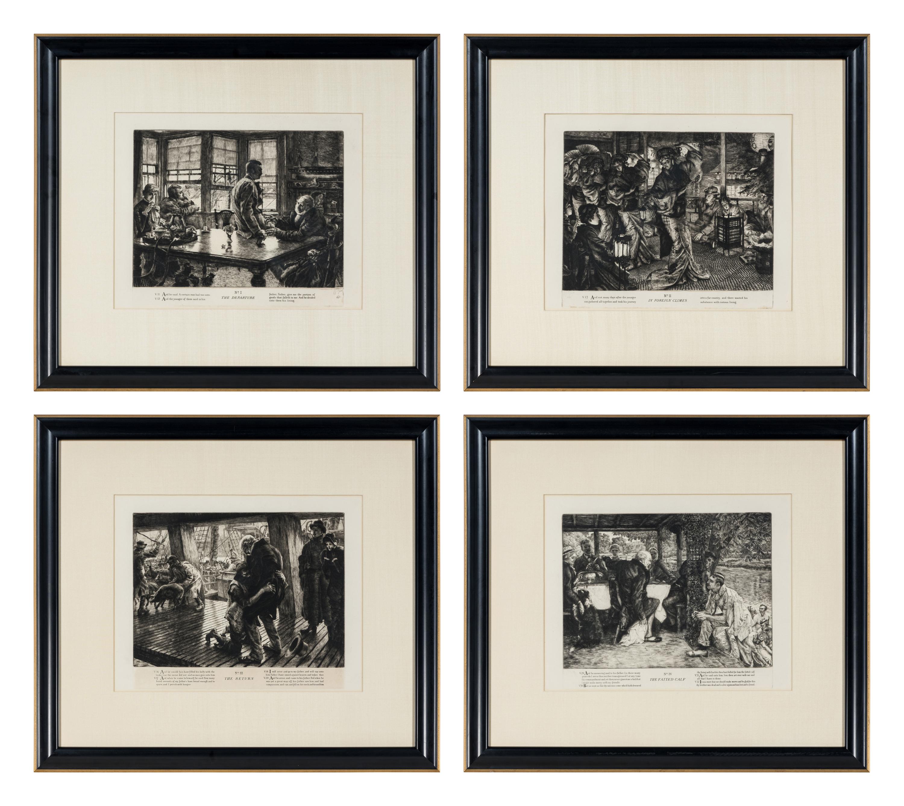L’enfant prodigue (Suite of Five) , 1882