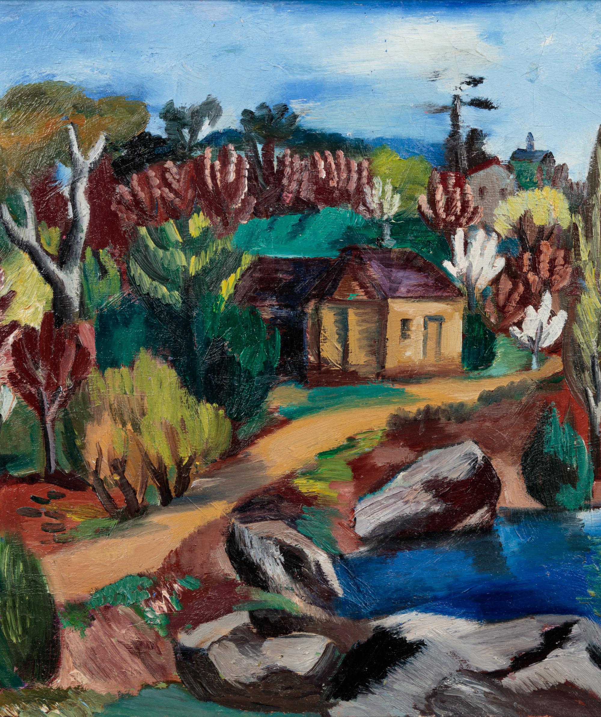 New England Landscape , c. 1925