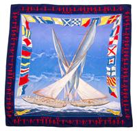 An Hermes 90cm Silk Scarf, 36" x 36".