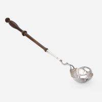 A silver toddy ladle Charles Le Roux (1689-1745), New York, NY, circa 1730