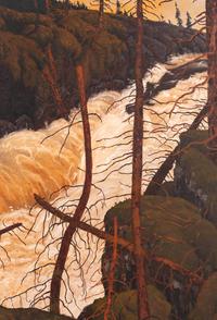 Service Falls, Kapiskau River, 1985