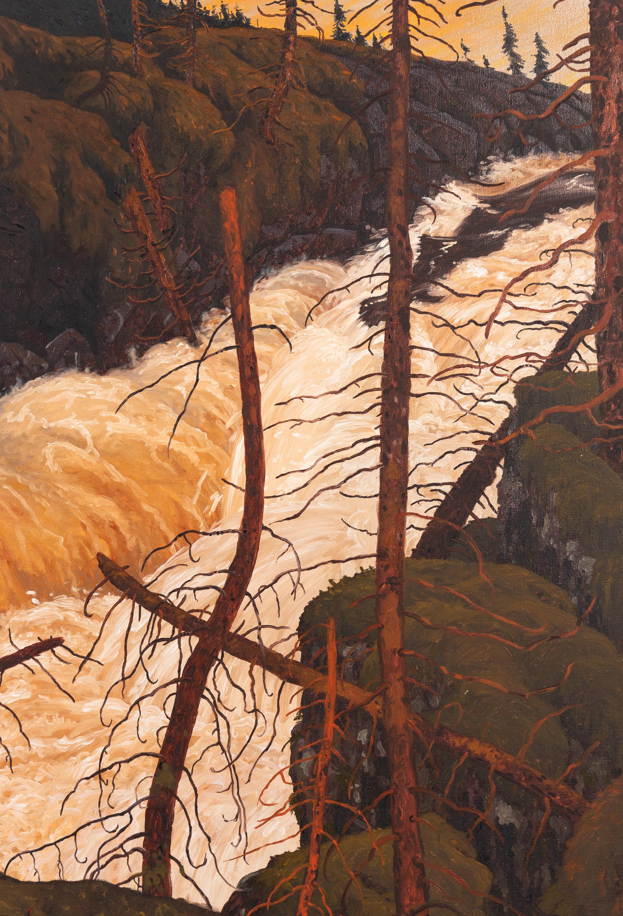Service Falls, Kapiskau River, 1985