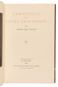 [BINDINGS]. [LÉOTARD, GENEVIÈVE - BINDER]. A group of 2 works in fine Art Deco bindings by Léotard.