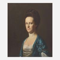 John Singleton Copley (American, 1737–1815) Portrait of Mrs. Elizabeth Coffin Amory, Bust-Length