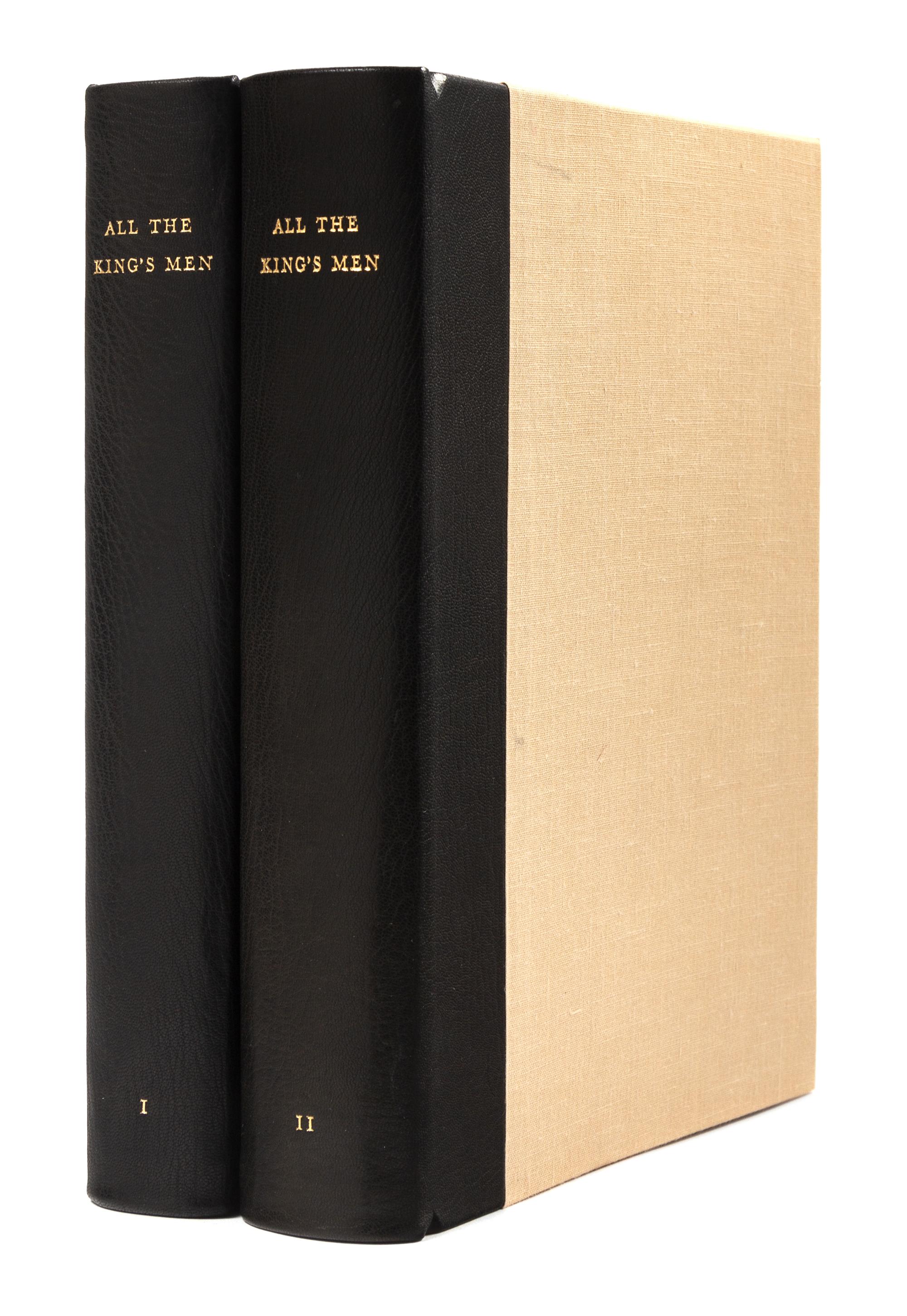 [LIMITED EDITIONS CLUB]. WARREN, Robert Penn (1905-1989). All the King's Men. New York: Heritage Printers for The Limited Editions Club, 1989.