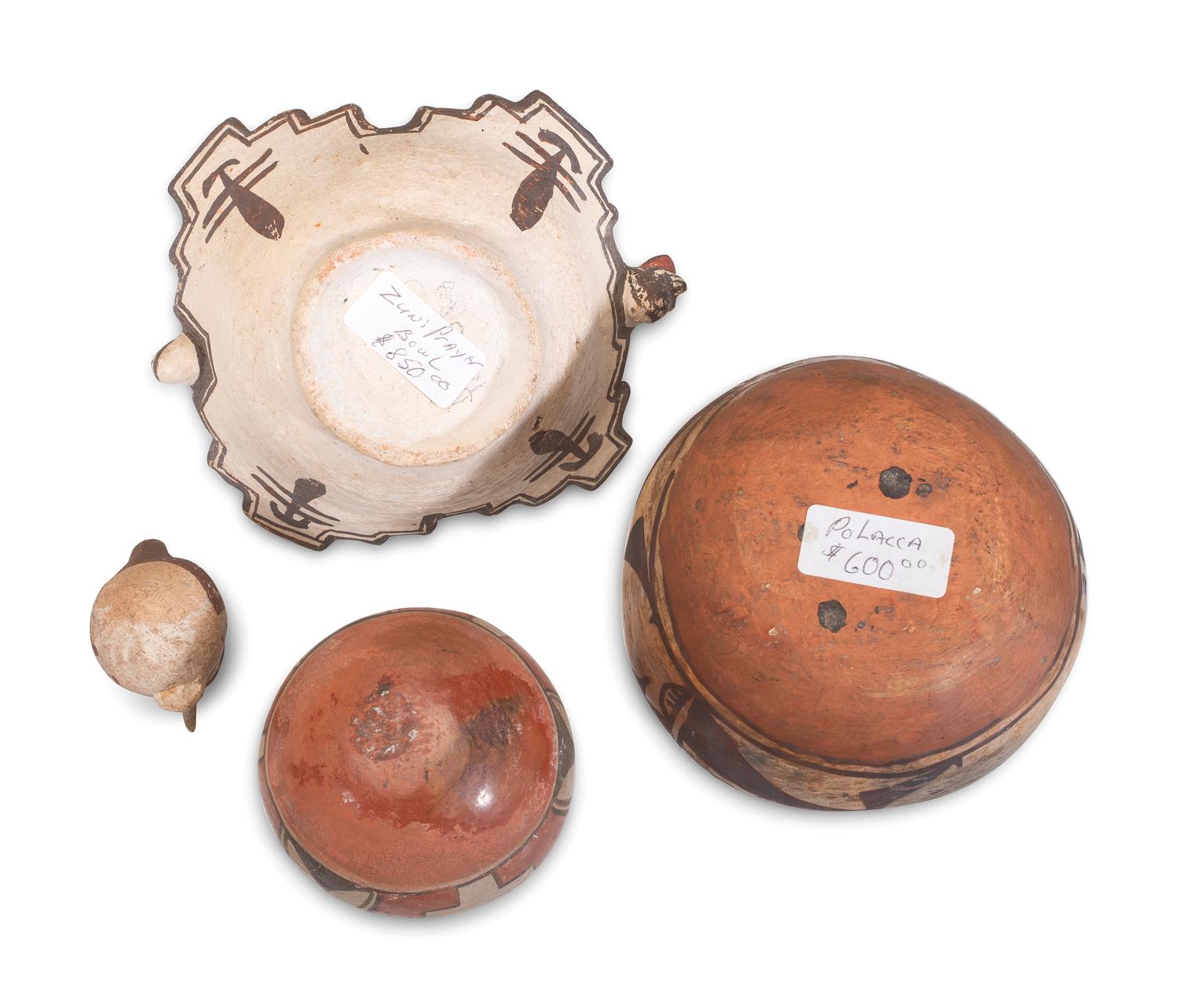 Collection of Pueblo Pottery