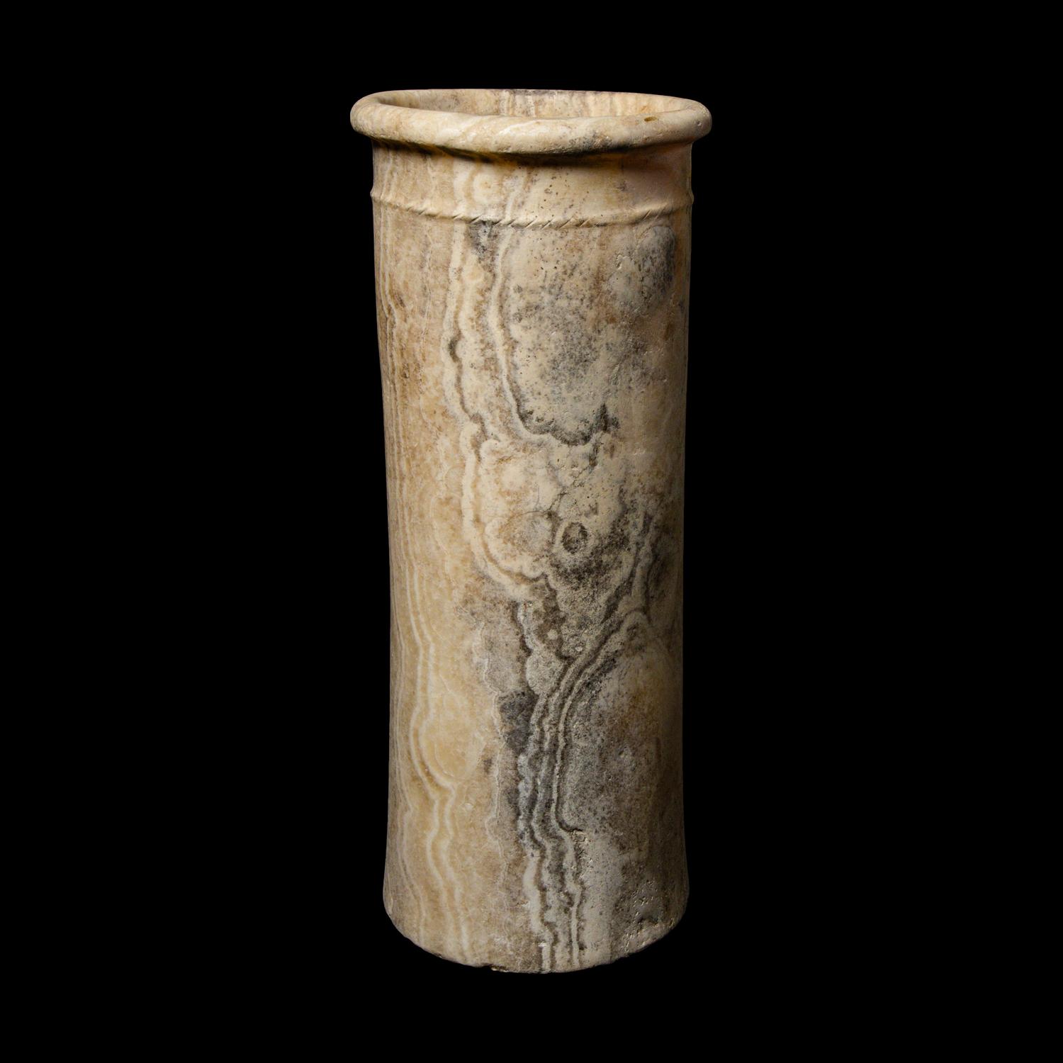 An Egyptian Alabaster Vessel