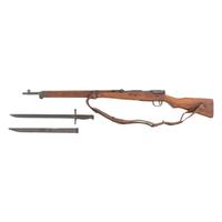 **Japanese Type 99 Arisaka Rifle with Anti-Aircraft Sights & Bayonet