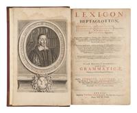[BIBLE, Polyglot]. [WALTON, Brian (1600-1661), editor]. Biblia Sacra Polyglotta . London: Thomas Roycroft, 1655-1657.