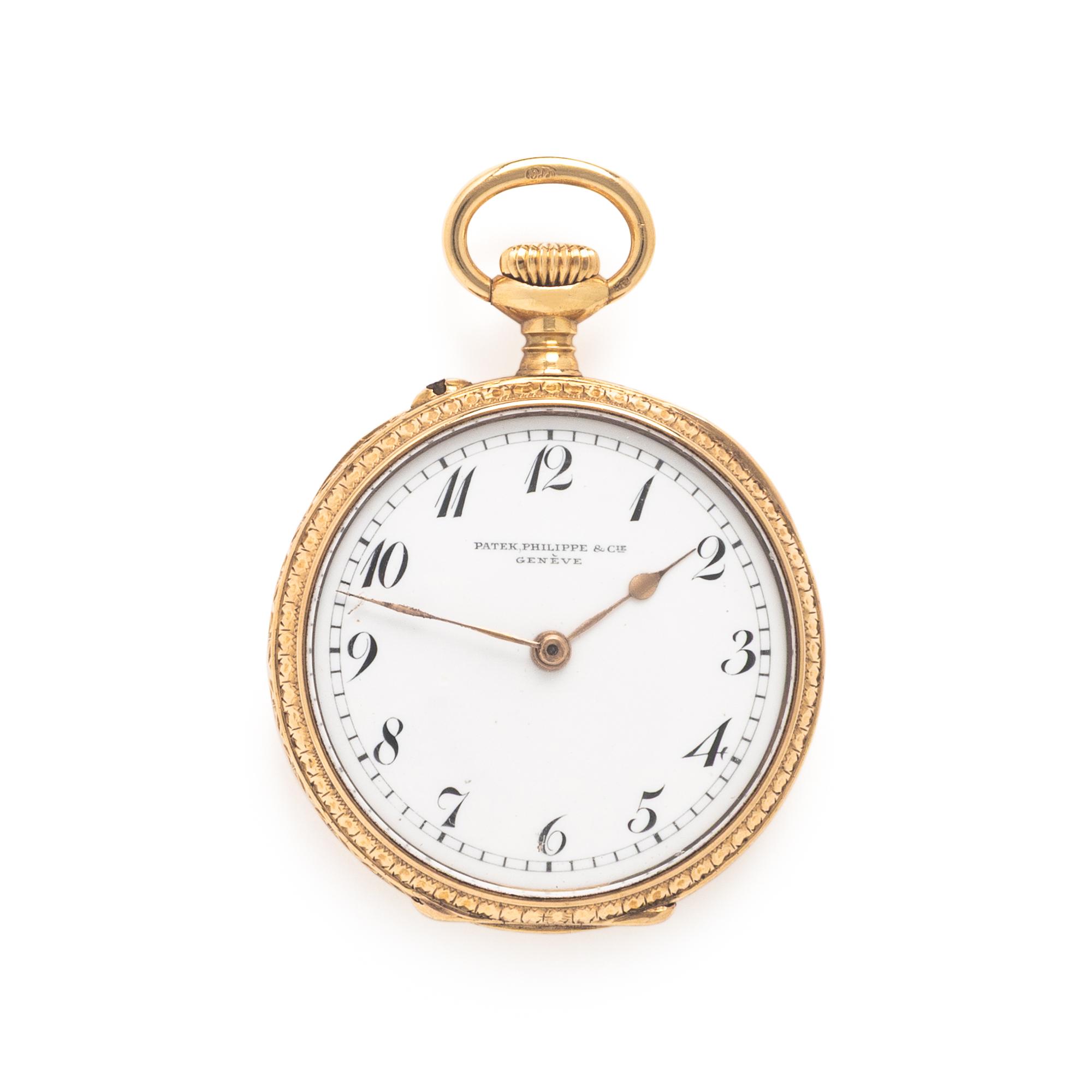 Patek Philippe, 18K Yellow Gold Pocket Watch, Circa 1885