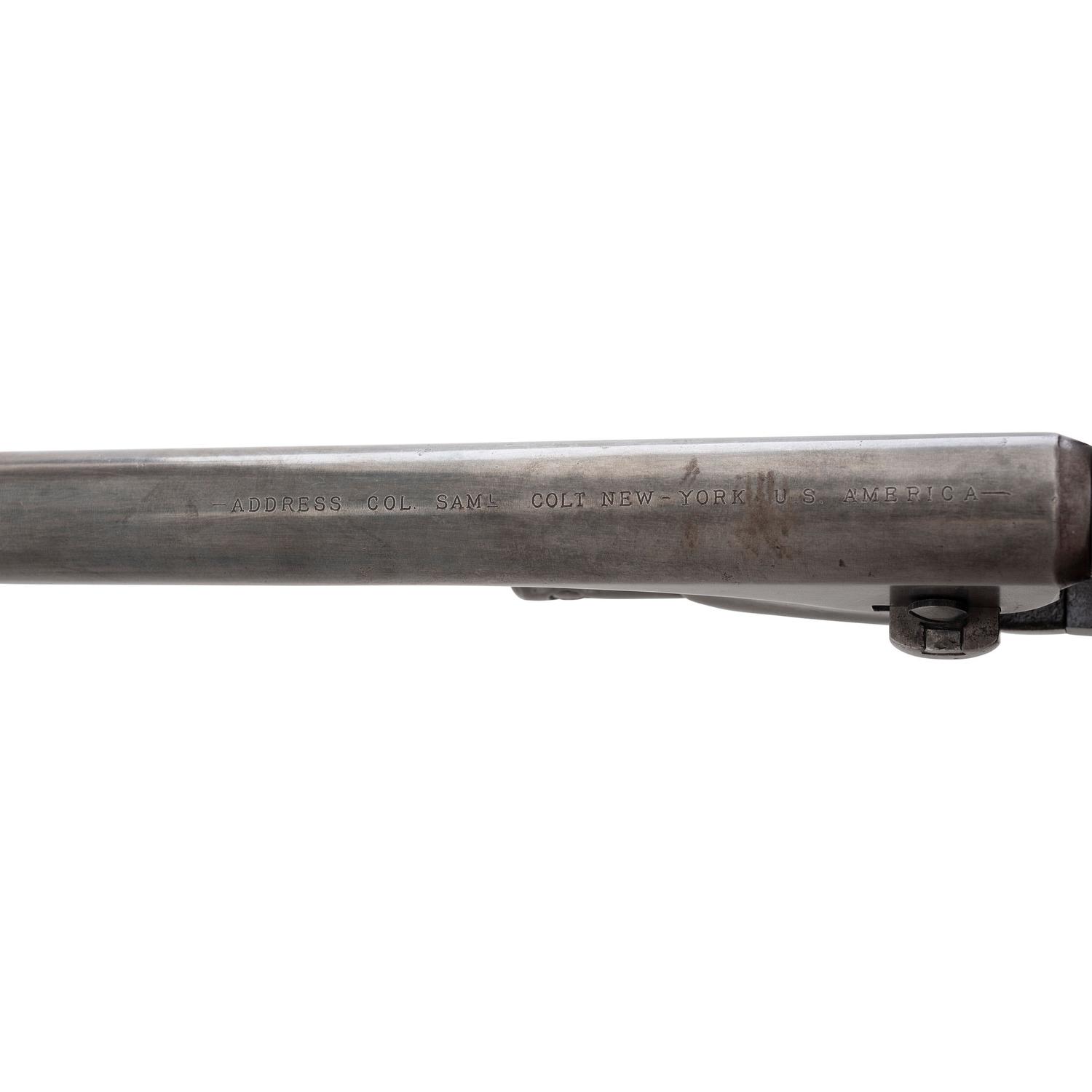 Colt Model 1860 Army Thuer Conversion with Ivory Grips