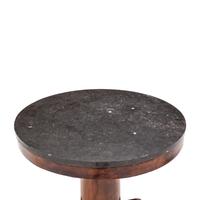An Empire Style Mahogany and Marble-Top Center Table