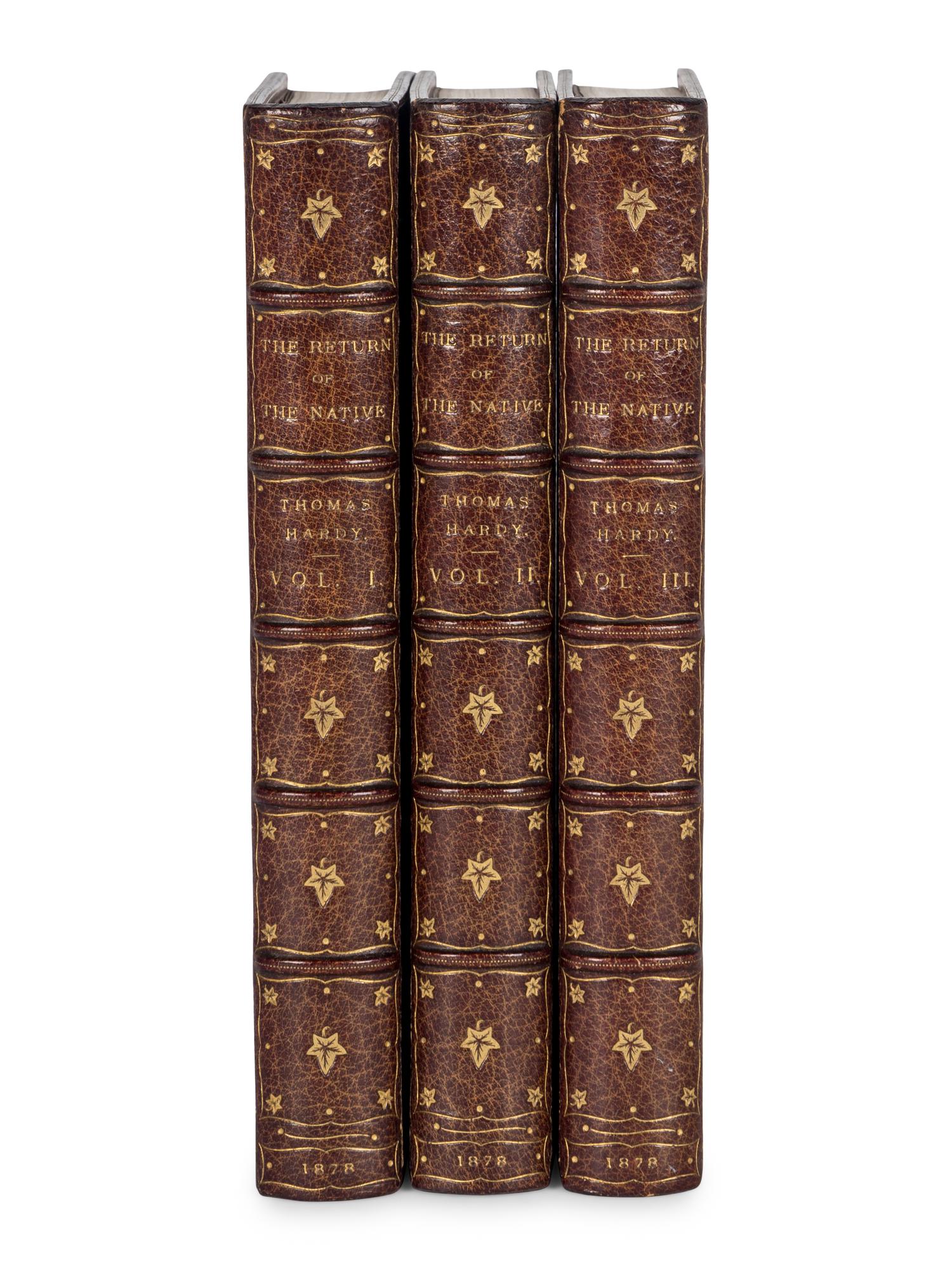 HARDY, Thomas (1840-1928). The Return of the Native . London: Smith, Elder, & Co., 1878.