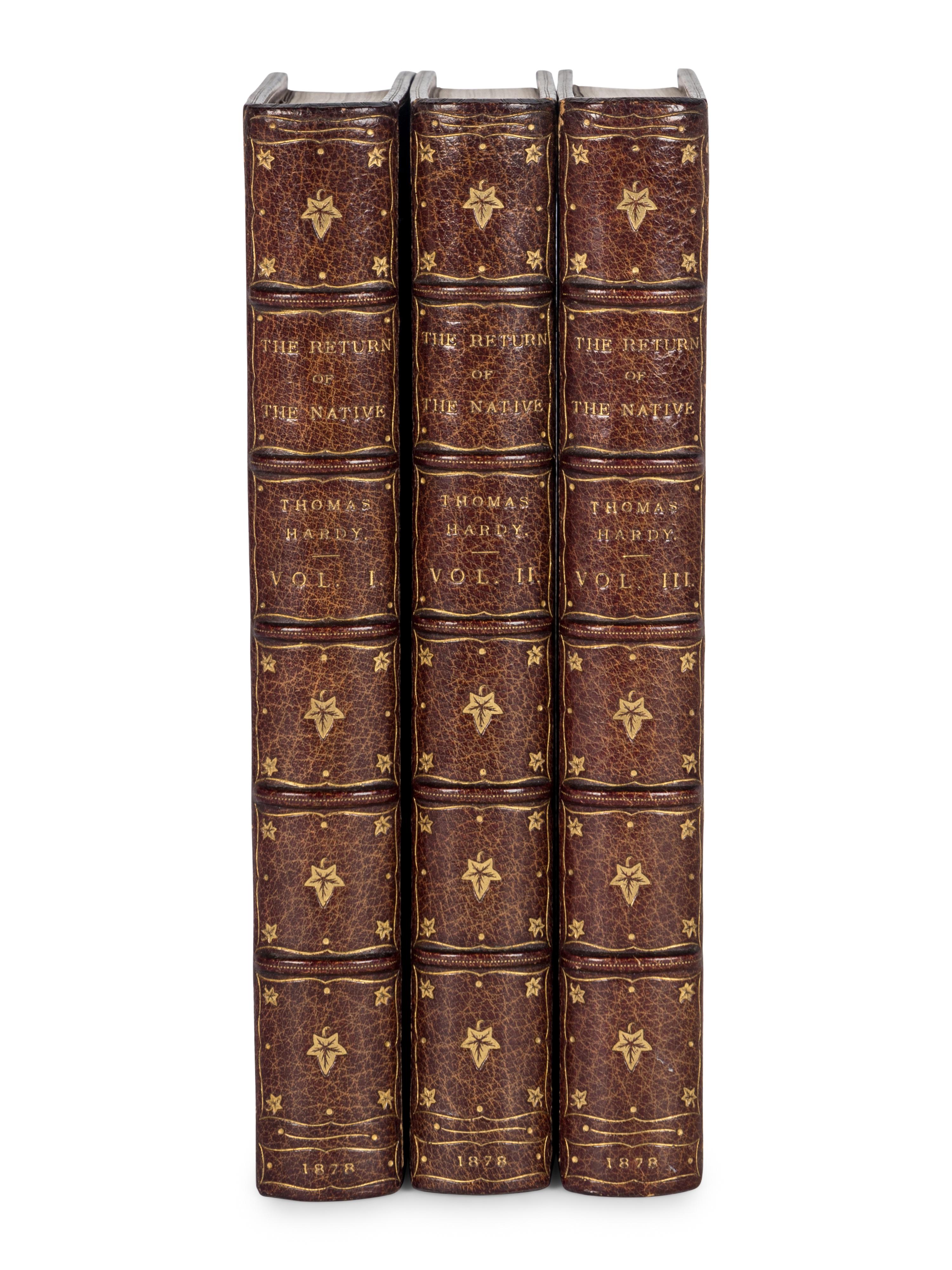 HARDY, Thomas (1840-1928). The Return of the Native . London: Smith, Elder, & Co., 1878.