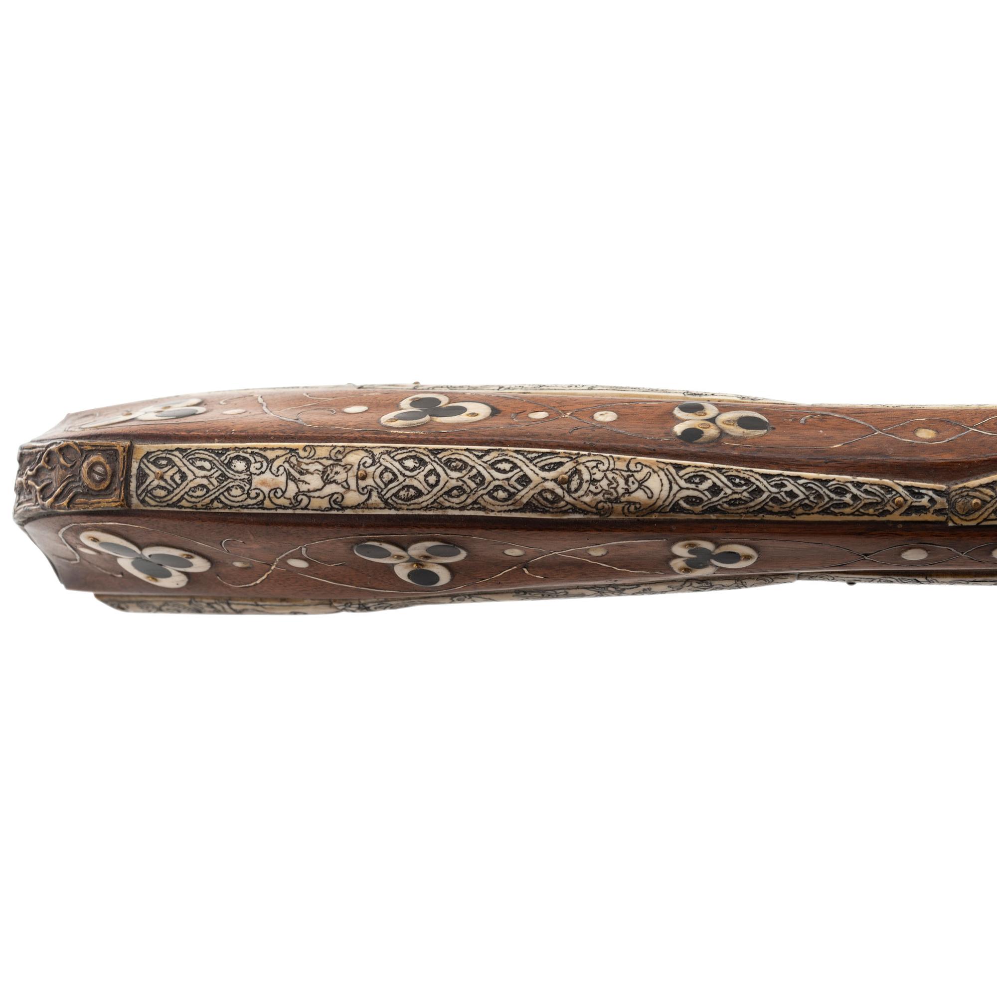 Contemporary Franco-German Snaphaunce Rifle with Venus Motifs