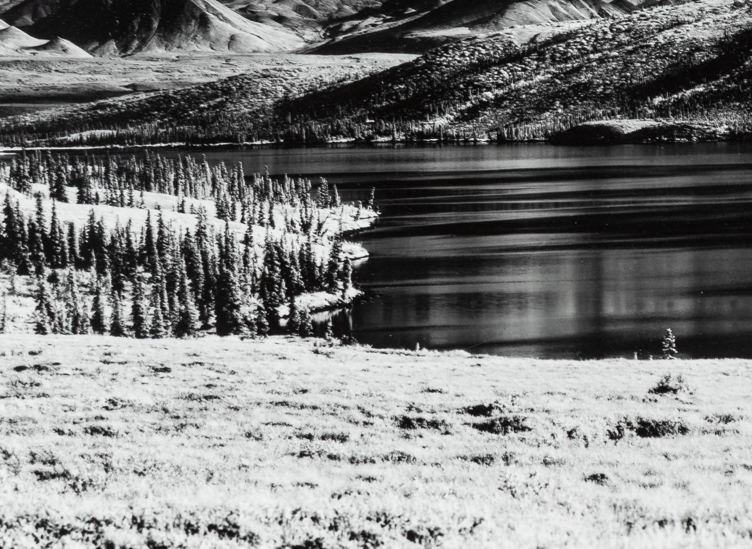 Bradford Washburn (1910-2007) Mount McKinley, Twilight over Wonder Lake, Alaska, 1953