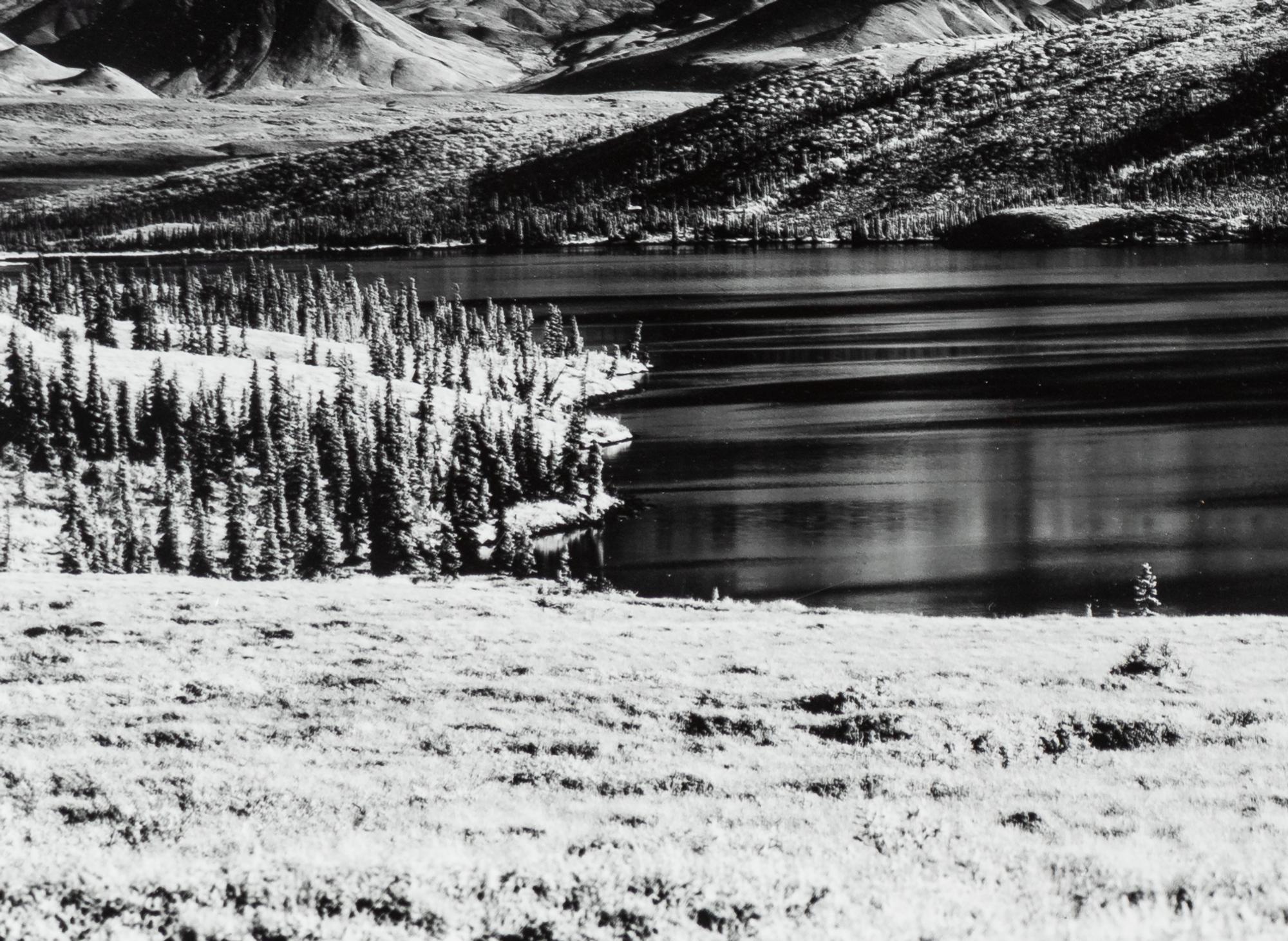 Bradford Washburn (1910-2007) Mount McKinley, Twilight over Wonder Lake, Alaska, 1953