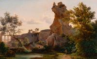 Landscape in Italy, Syracuse, Sicily