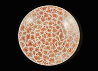A Chinese export porcelain charger, 19th century 外銷瓷大盤 十九世紀