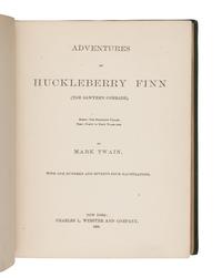 CLEMENS, Samuel Langhorne ("Mark Twain") (1835-1910). Life on the Mississippi. Boston: James R. Osgood and Company, 1883.