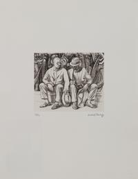 Eight Etching 1925-1931, Posthumous Portfolio, 1989