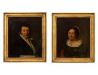 Portrait of a Gentleman and Portrait of a Lady (a pair)