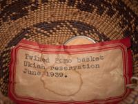 Pomo Baskets, with Collection History