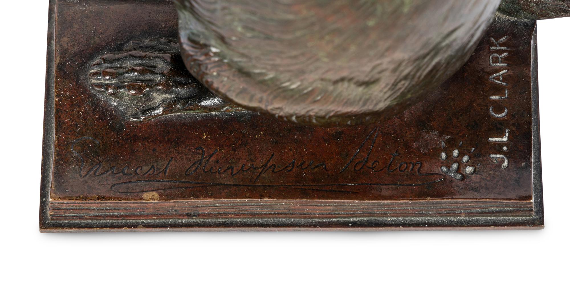 Rowfant Club Bronze Candlestick
