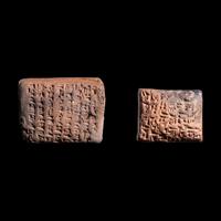 Two Babylonian Cuneiform Tablets