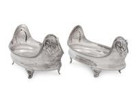 A Pair of Victorian Silver Serving Dishes