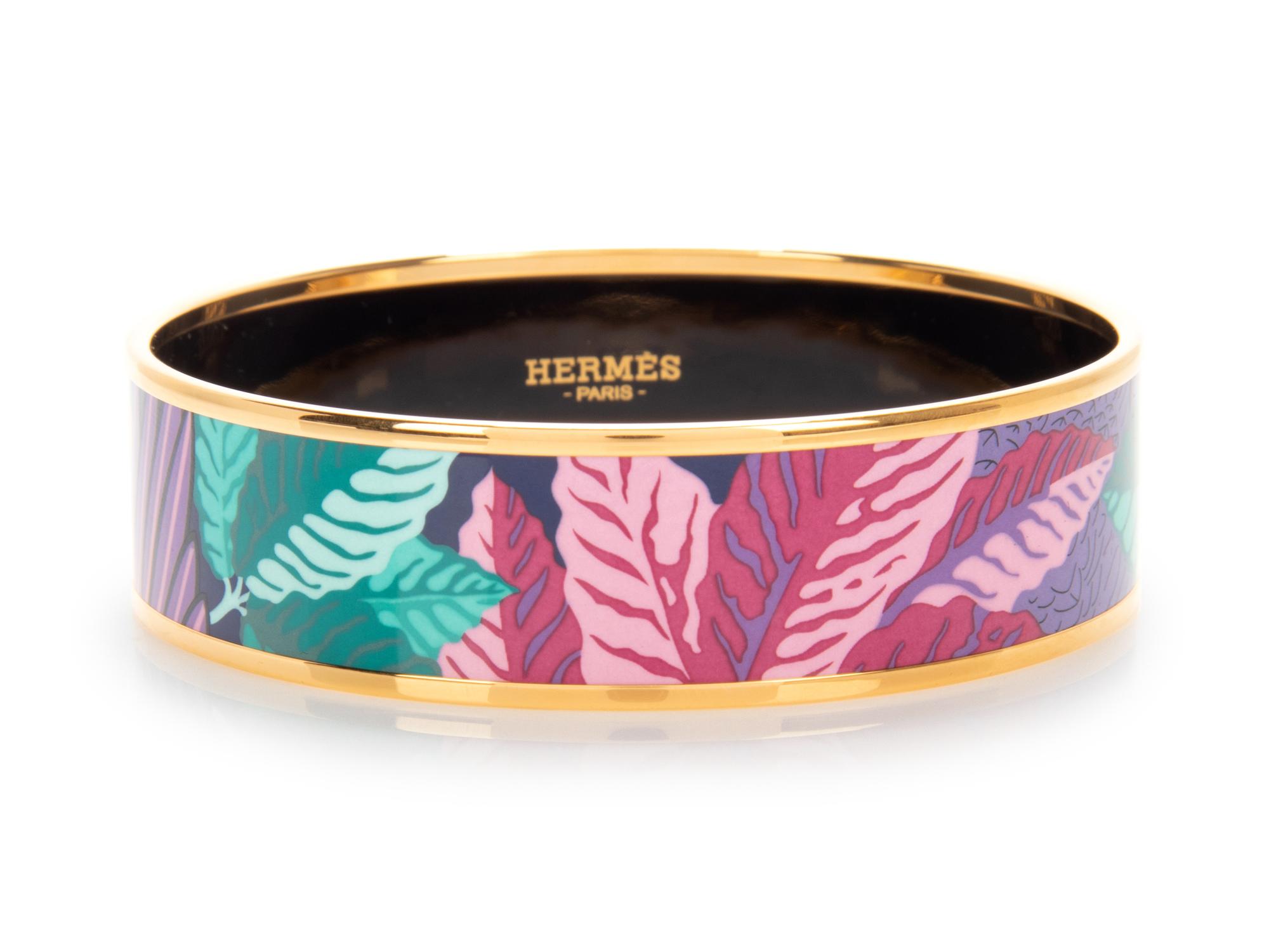Hermès Enamel Bangle, 2000-2010s