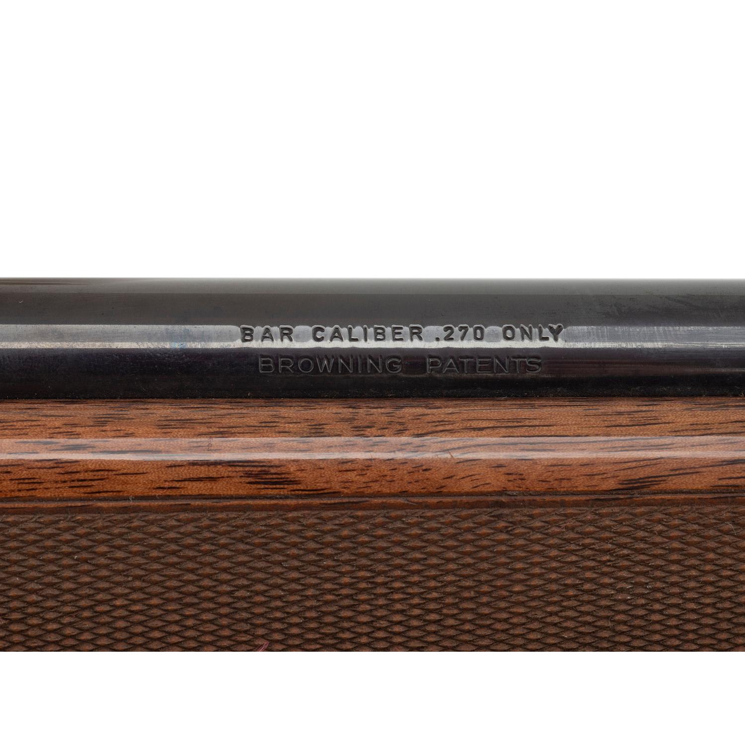 *Browning BAR in .270 Winchester with Scope