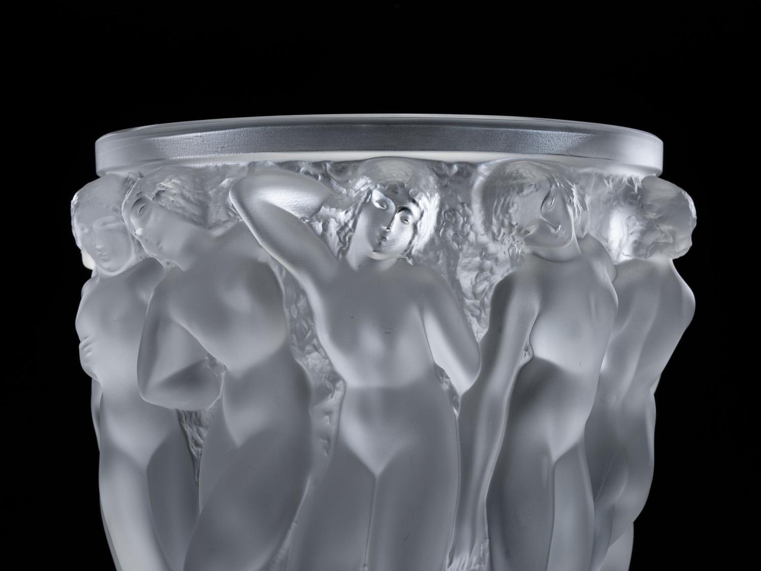 A Lalique Bacchantes Vase