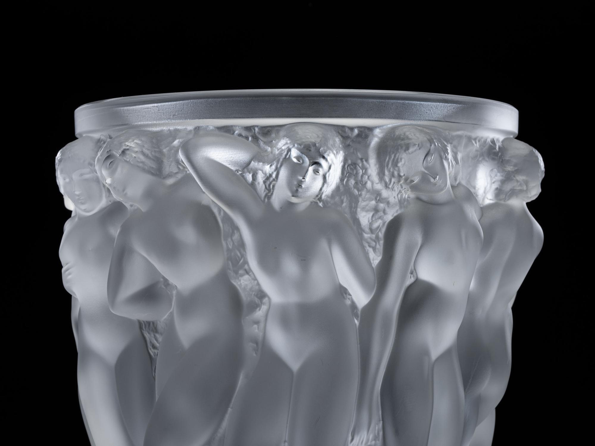 A Lalique Bacchantes Vase