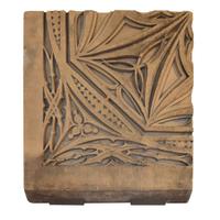 A Sullivan Designed Terra Cotta Facade Fragment from the St. Nicholas Hotel 27.5" W x 4" D x 32" H — United States, 1894