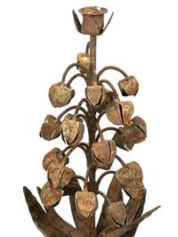 A Set of Four Topiary-Form Candlesticks