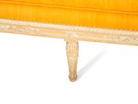A Louis XVI Grey-Painted Sofa