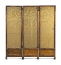A Continental Tapestry Three-Fold Screen — THE TAPESTRY 18TH CENTURY