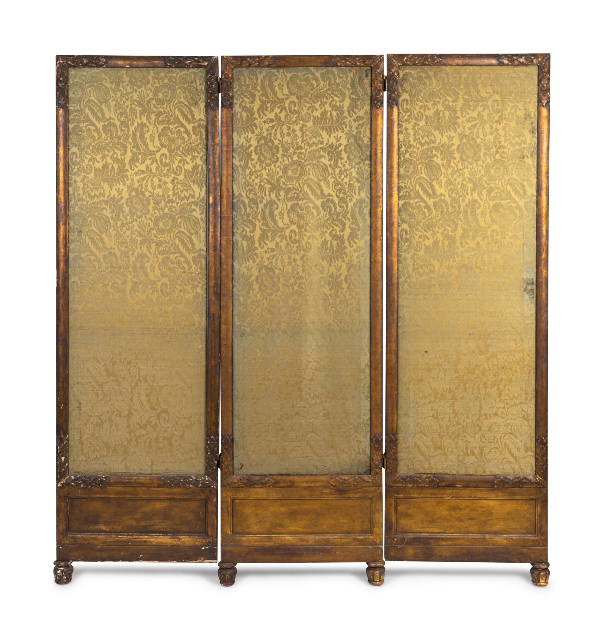 A Continental Tapestry Three-Fold Screen — THE TAPESTRY 18TH CENTURY