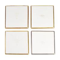 A Group of Four Van Cleef and Arpels Commemorative Porcelain Dishes