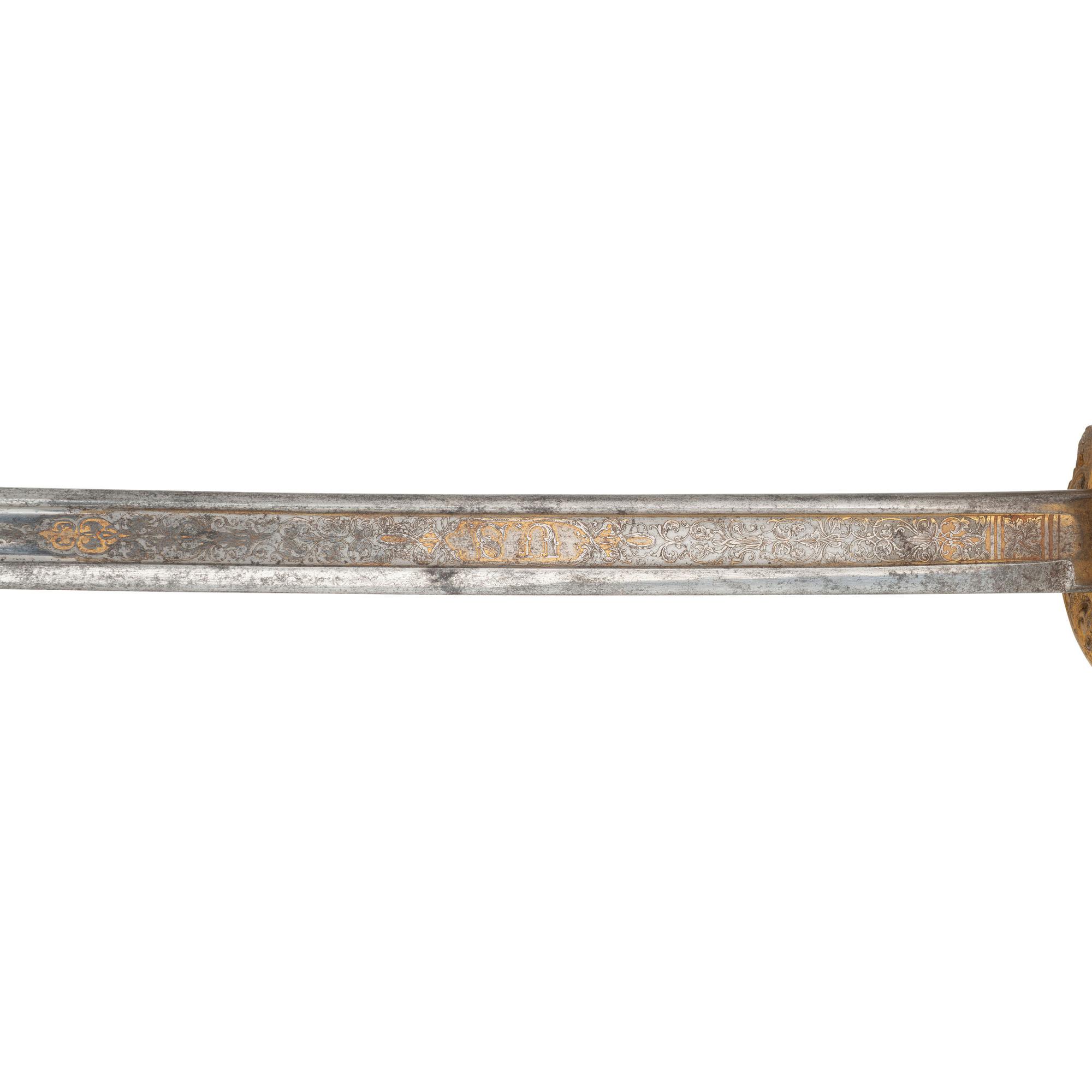 Imported Presentation Model 1850 Staff and Field Officers Sword of Edward Murray
