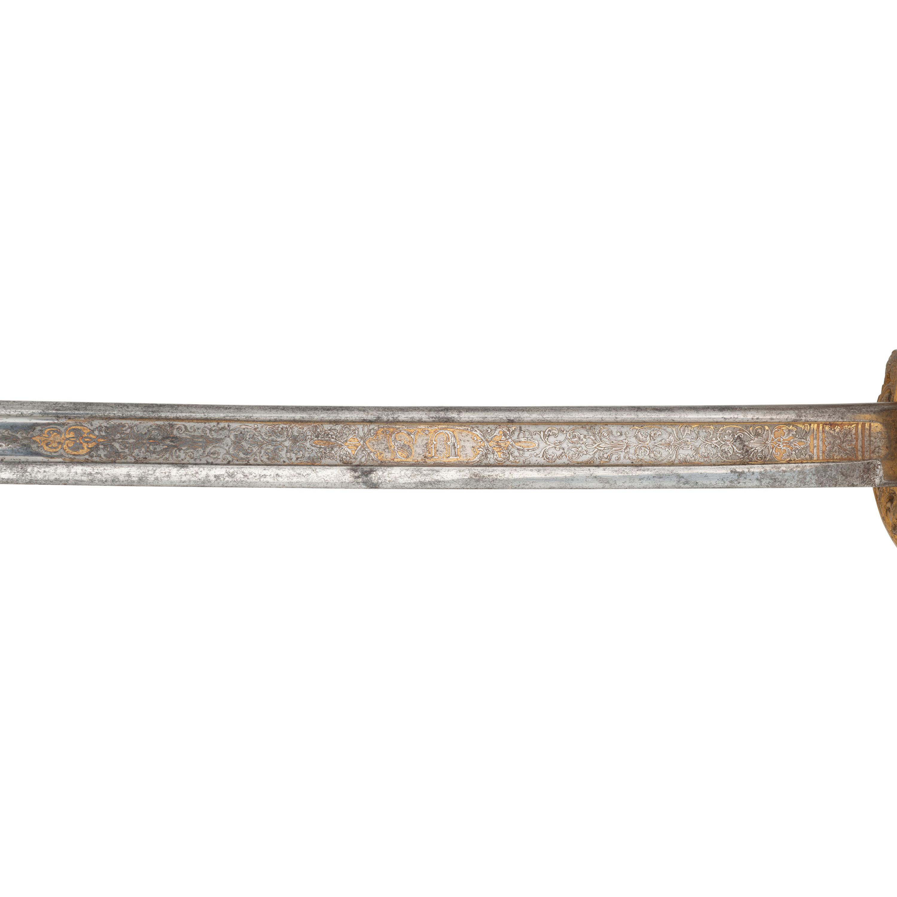 Imported Presentation Model 1850 Staff and Field Officers Sword of Edward Murray