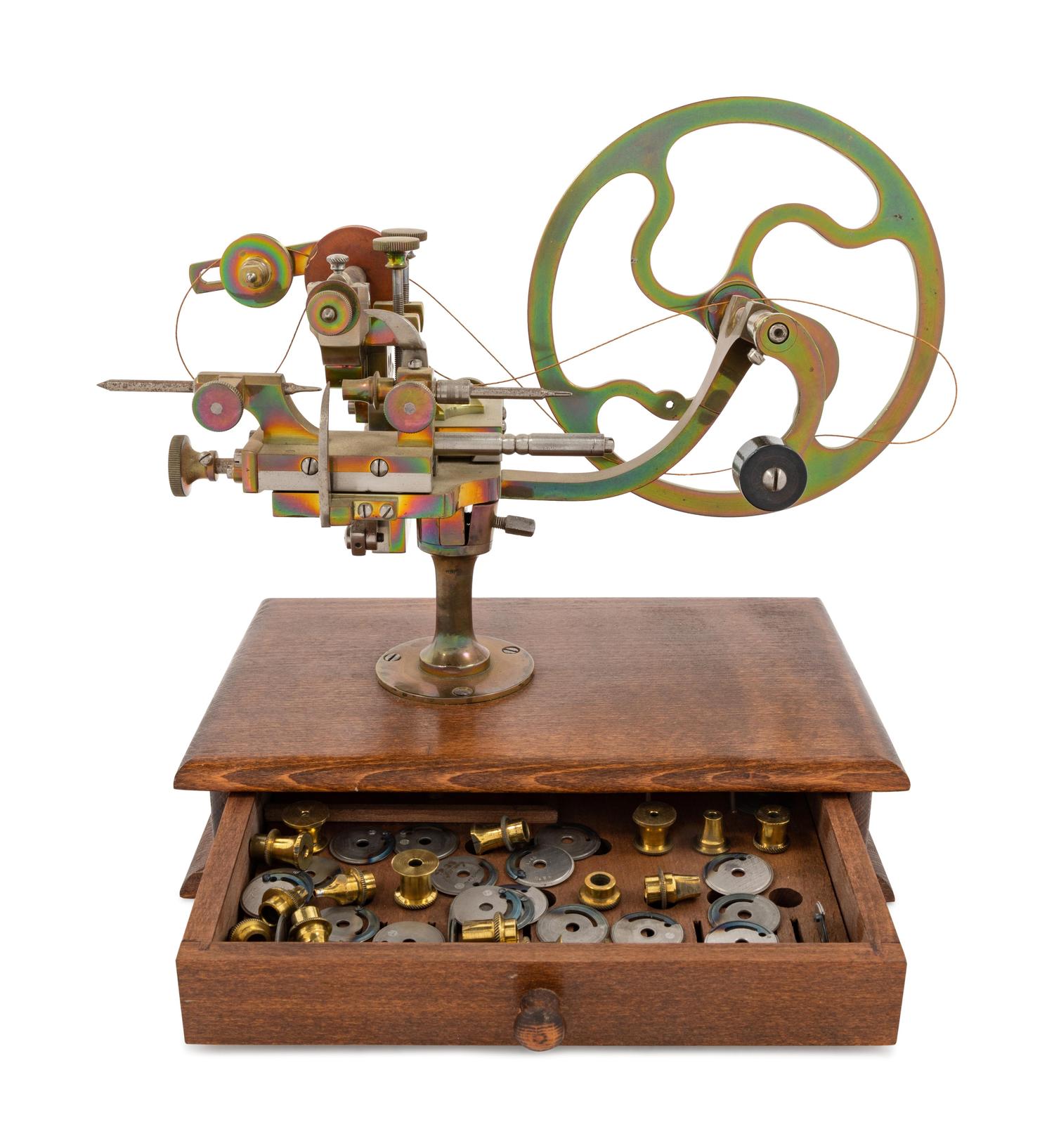 A Brass and Steel Watch Maker's Rounding Up Tool — Late 19th/Early 20th Century