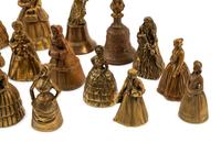 A Collection of Twenty Continental Bronze Bells