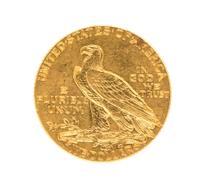United States of America (1913) — Gold $5.00 Indian Head Coin