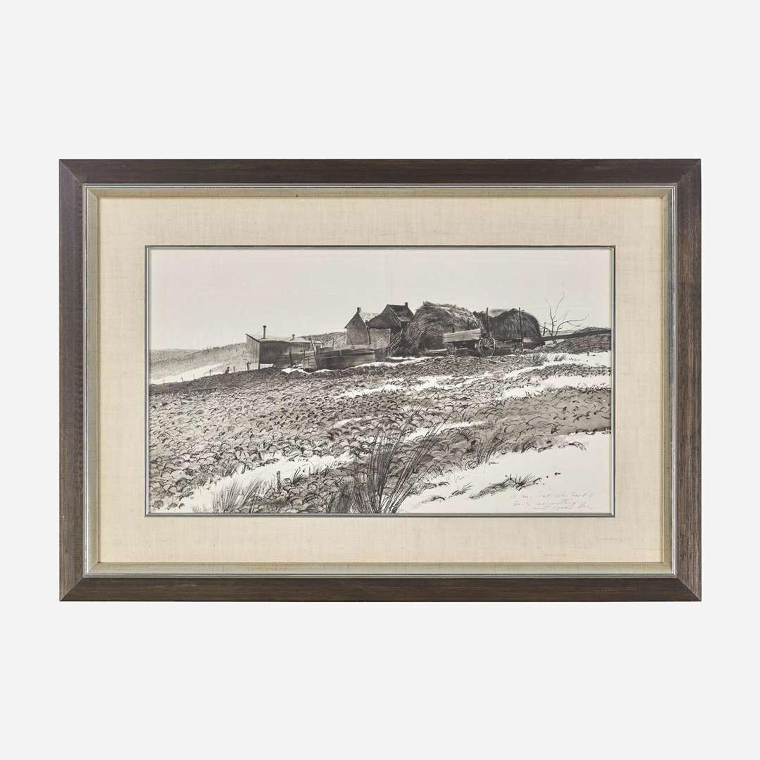 Andrew Wyeth (American, 1917–2009) The Johnson Place