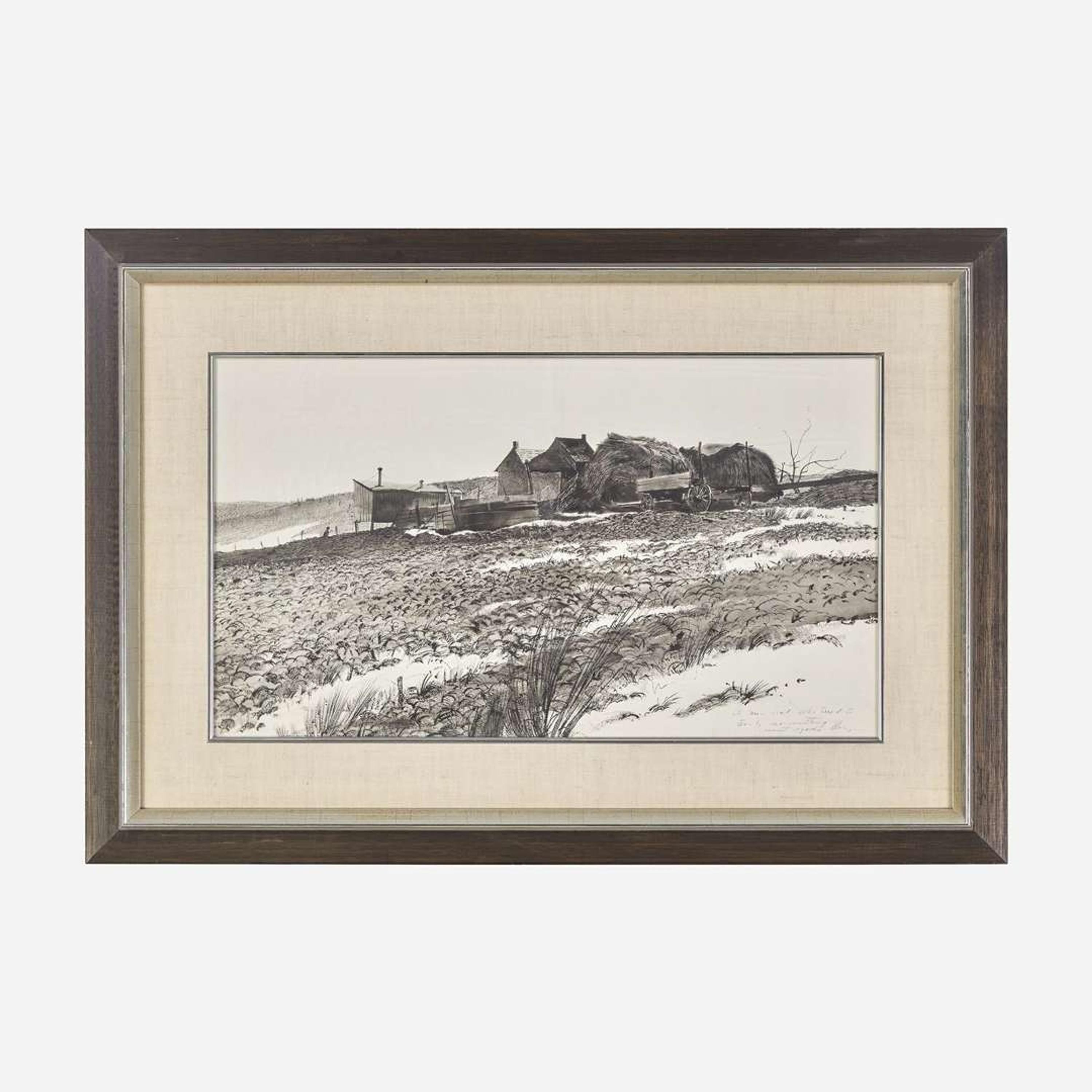 Andrew Wyeth (American, 1917–2009) The Johnson Place