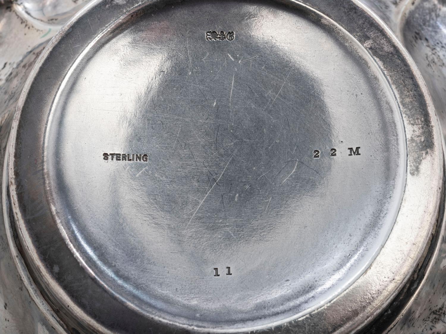 Six American Silver Table Wares