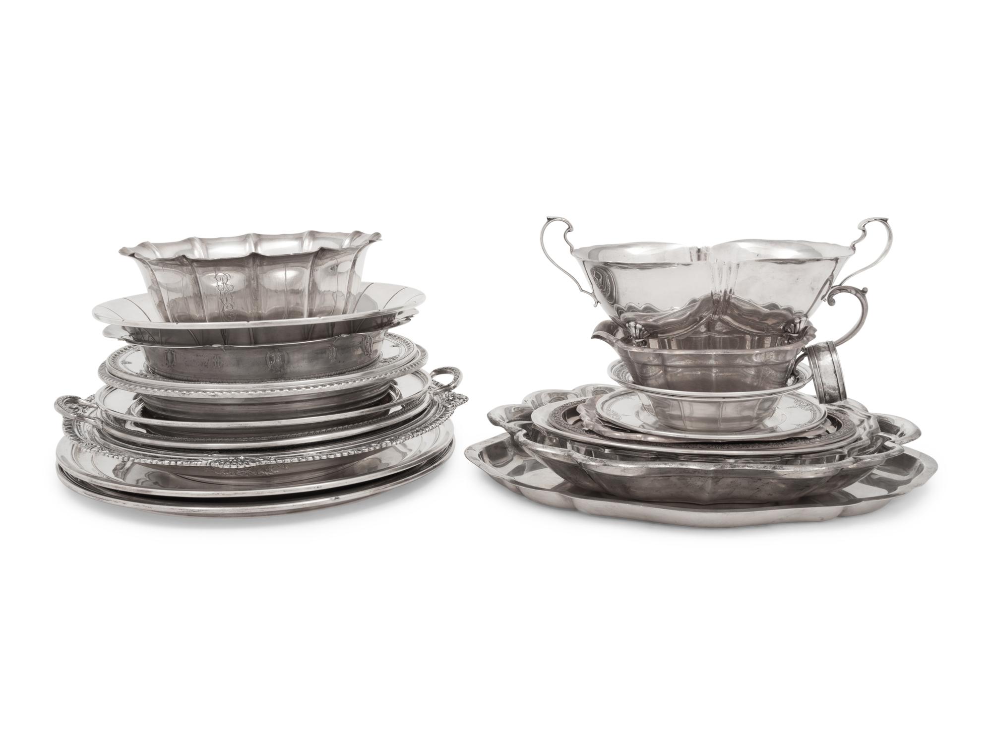 A Group of American Silver Hollowware